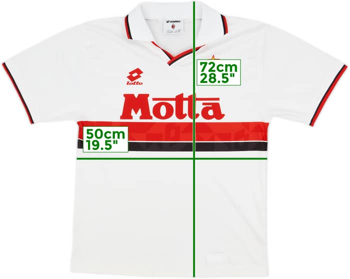 1993-94 AC Milan Away Shirt - 9/10 - (M)