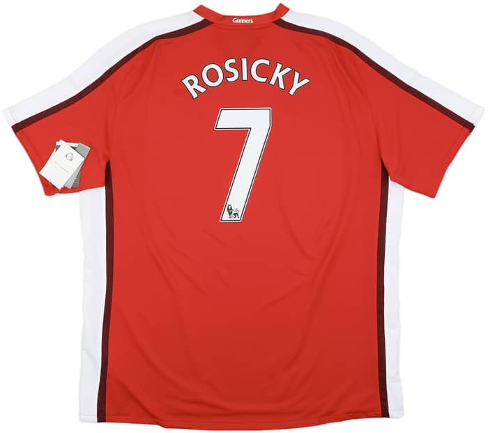 2008-10 Arsenal Home Shirt Rosicky #7 (XXL)