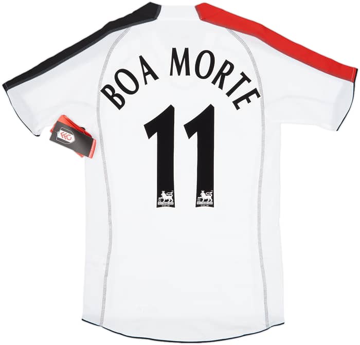 2005-06 Fulham Home Shirt Boa Morte #11 (S)