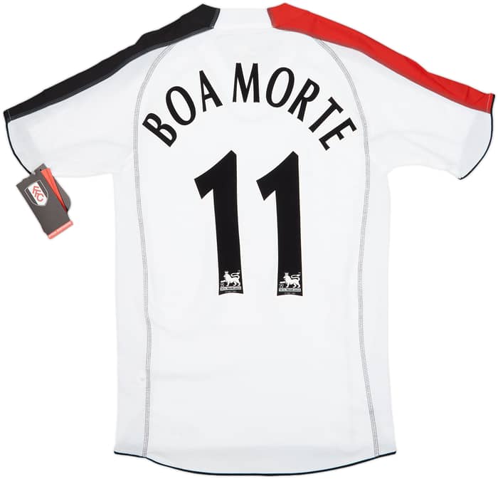 2005-06 Fulham Home Shirt Boa Morte #11 (S)