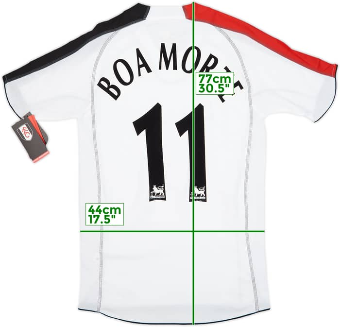 2005-06 Fulham Home Shirt Boa Morte #11 (S)