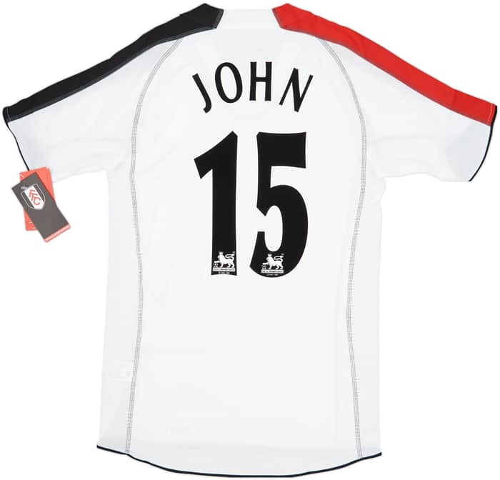 2005-06 Fulham Home Shirt John #15 (S)