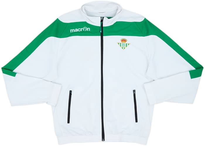 2013-14 Real Betis Macron Track Jacket - 6/10 - (S)