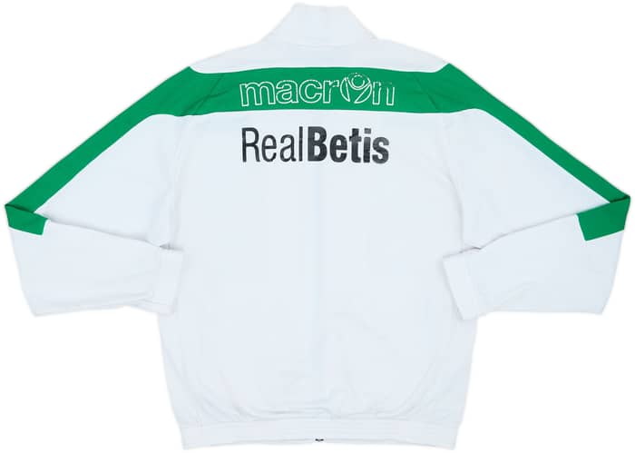 2013-14 Real Betis Macron Track Jacket - 6/10 - (S)