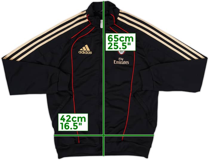 2010-11 AC Milan adidas Track Jacket - 8/10 - (XL.Boys)