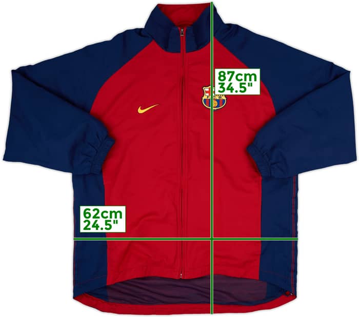 1998-99 Barcelona Nike Track Jacket - 8/10 - (M)