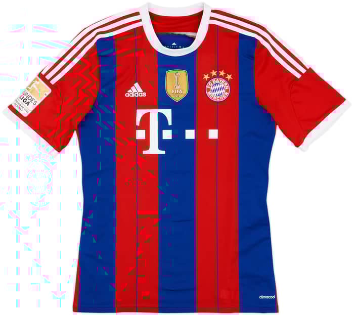 2014-15 Bayern Munich Home Shirt Dante #4 - 7/10 - (L)
