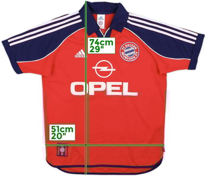 1999-01 Bayern Munich Home Shirt - 8/10 - (XL.Boys)