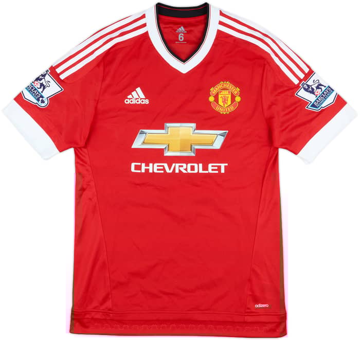 2015-16 Manchester United Match Issue Home Shirt Martial #9