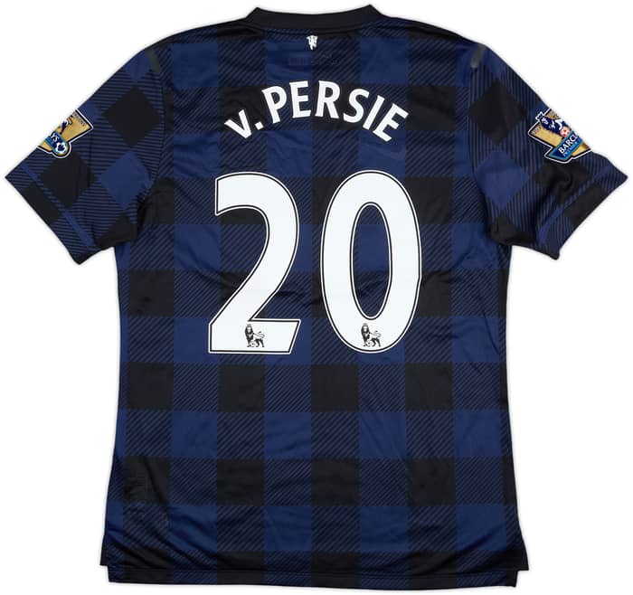 2013-14 Manchester United Player Issue Away Shirt v.Persie #20