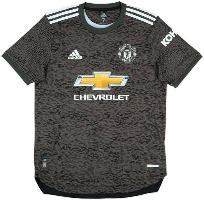 2020-21 Manchester United Match Issue Away Shirt #8