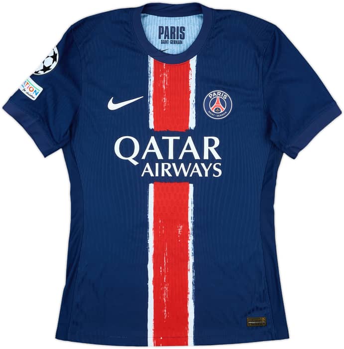 2024-25 Paris Saint-Germain Match Issue Champions League Home Shirt Lee Kang In #19
