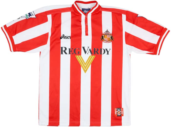 1999-00 Sunderland Signed Home Shirt Phillips #10