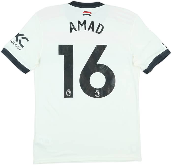 2024-25 Manchester United Match Issue Third Shirt Amad #16