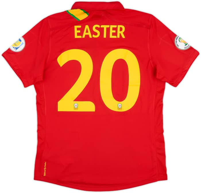 2013 Wales Match Issue Home Shirt Easter #20