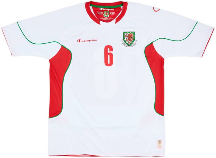 2008-10 Wales Match Issue Away Shirt #6