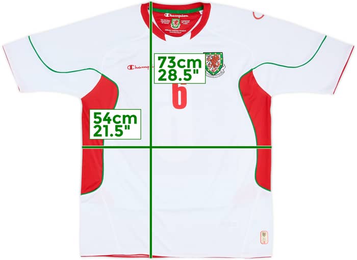 2008-10 Wales Match Issue Away Shirt #6