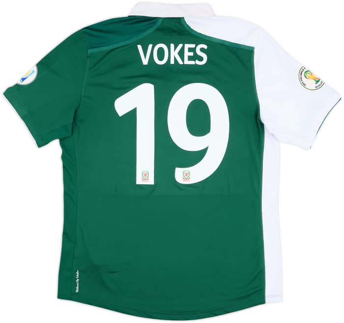 2012 Wales Player Issue Away Shirt Vokes #19 - 7/10 - (L)