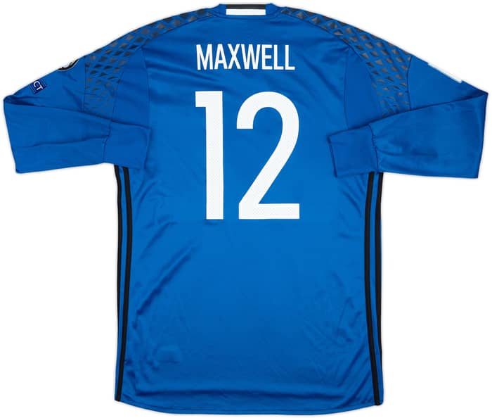 2017 Wales Match Issue GK Shirt Maxwell #12