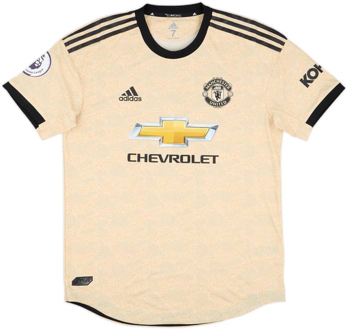 2019-20 Manchester United Match Issue Away Shirt Maguire #5
