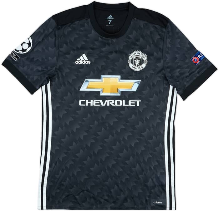 2017-18 Manchester United Match Issue Champions League Away Shirt Lindelof #2
