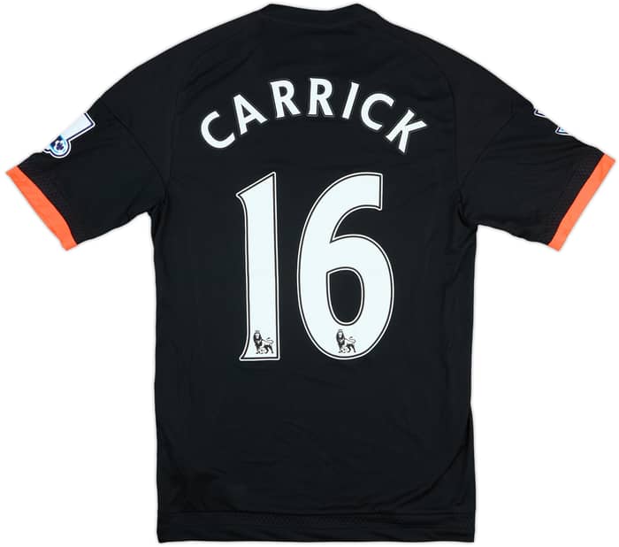 2015-16 Manchester United Match Issue Third Shirt Carrick #16