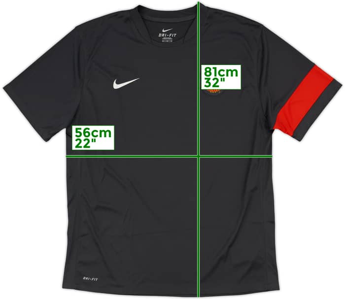 2010-11 Manchester United Nike Training Shirt - 7/10 - (XL)