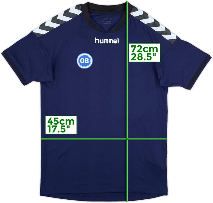 2015-16 OB Odense Hummel Training Shirt - 9/10 - (S)