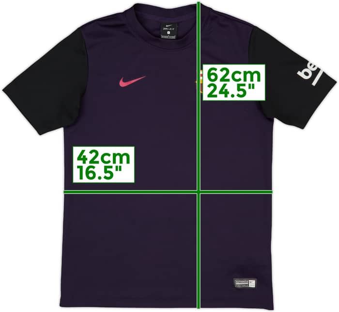 2016-17 Barcelona Away Shirt - 9/10 - (L.Boys)