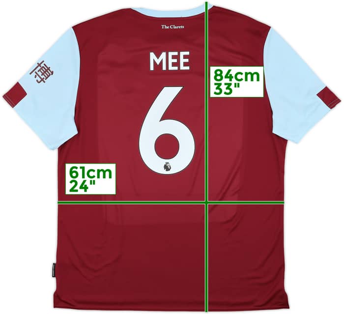 2019-20 Burnley Home Shirt Mee #6 (XXL)