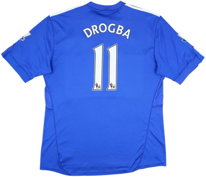 2009-10 Chelsea Home Shirt Drogba #11 - 10/10 - (XL)