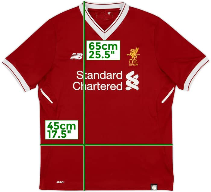 2017-18 Liverpool 125 Years Home Shirt - 7/10 - (XL.Boys)