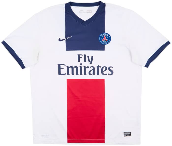 2013-14 Paris Saint-Germain Away Shirt Ibrahimovic #10 - 7/10 - (XL)