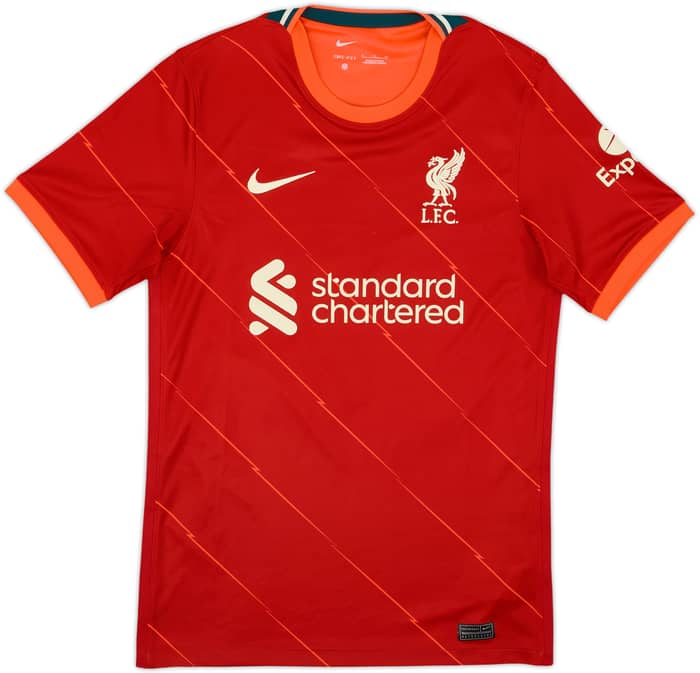 2021-22 Liverpool Home Shirt Firmino #9 - 9/10 - (S)