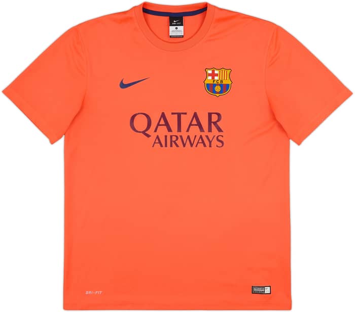 2014-15 Barcelona Basic Away Shirt - 9/10 - (L)