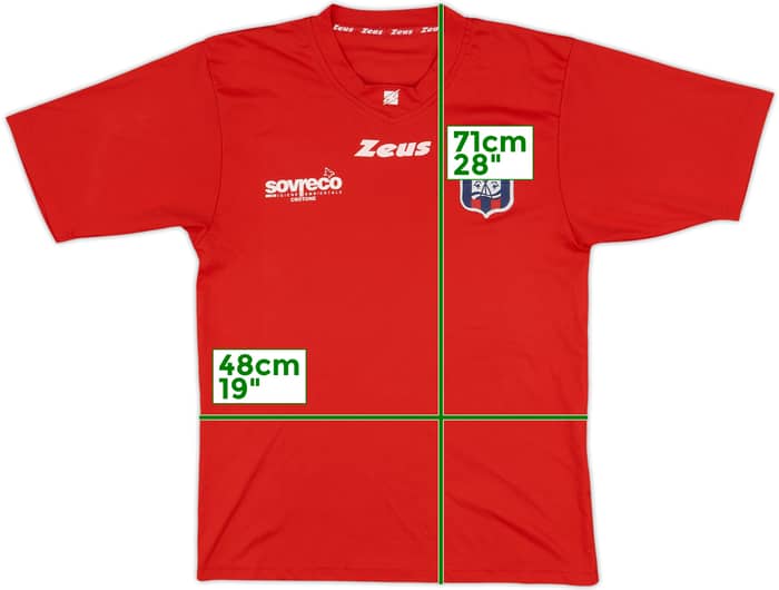 2005-06 Crotone Zeus Training Shirt - 8/10 - (S)