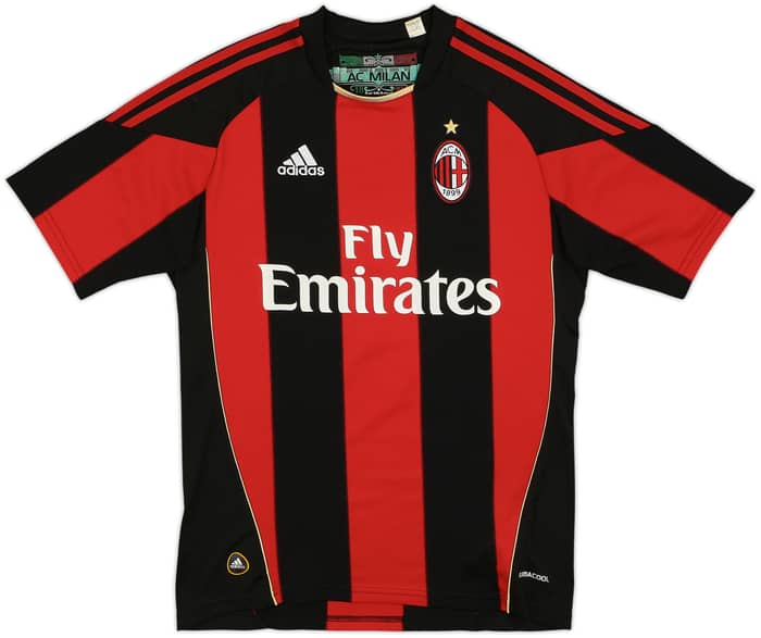 2010-11 AC Milan Home Shirt Pato #7 - 3/10 - (S)