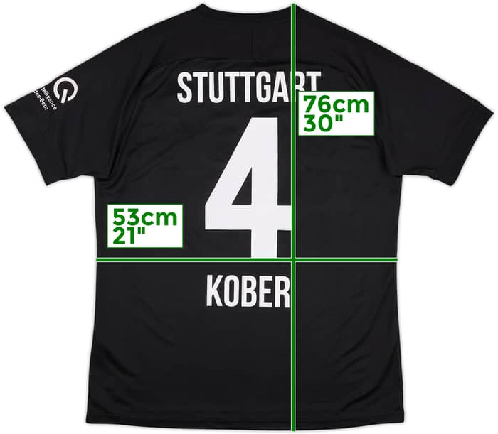 2019-20 Stuttgart II Match Issue Third Shirt Kober #4