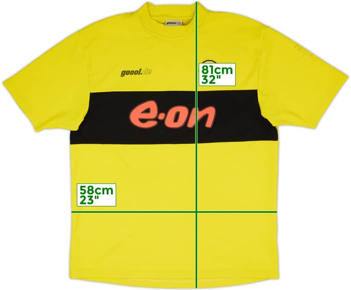 2002-03 Borussia Dortmund Home Shirt - 4/10 - (XL)