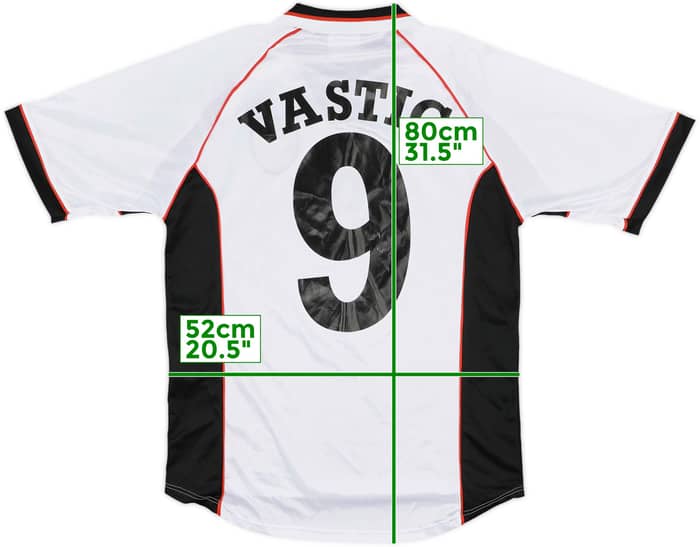 1998 Austria Home Shirt Vastic #9 - 8/10 - (L)