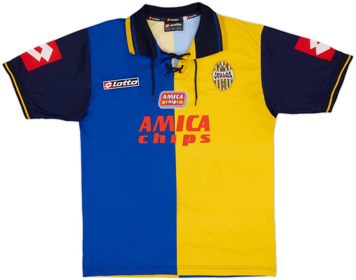 2001-02 Hellas Verona Anniversary Shirt - 8/10 - (M)