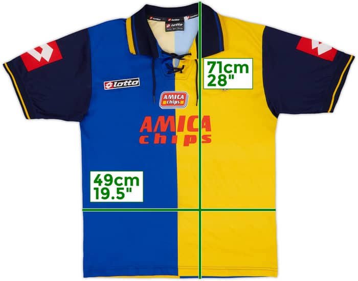 2001-02 Hellas Verona Anniversary Shirt - 8/10 - (M)
