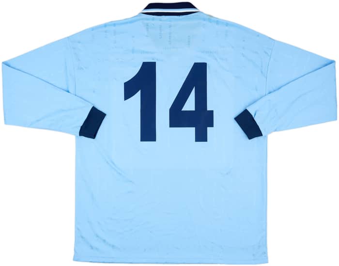 1998-99 Albinoleffe Match Issue Home L/S Shirt #14