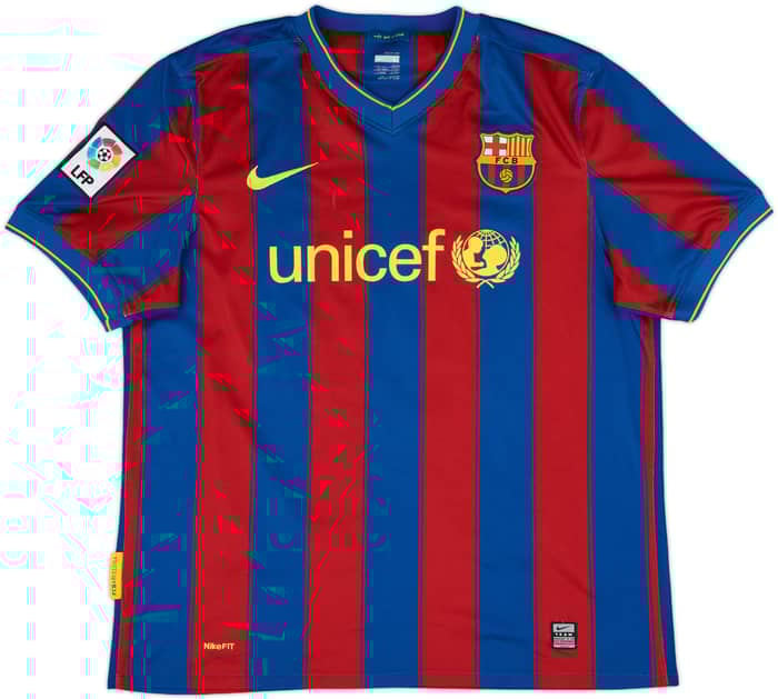 2009-10 Barcelona Home Shirt A.Iniesta #8 - 5/10 - (L)