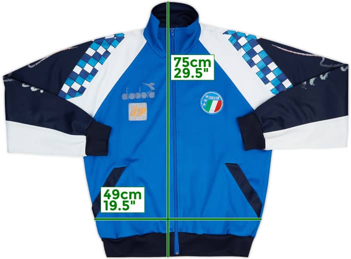 1990 Italy Diadora Track Jacket - 5/10 - (M)