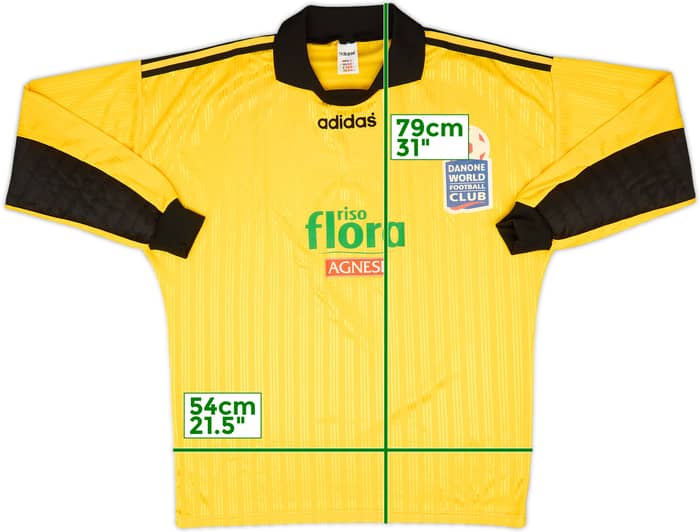 1990s adidas Template GK Shirt #1 - 9/10 - (L)