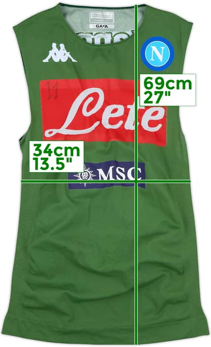 2019-20 Napoli Kappa Training Vest - 6/10 - (4XL)