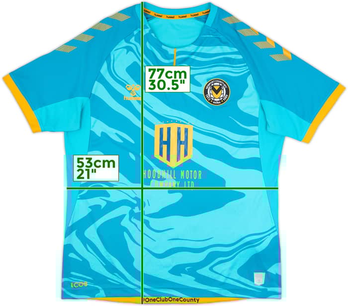 2021-22 Newport County Away Shirt - 10/10 - (L)