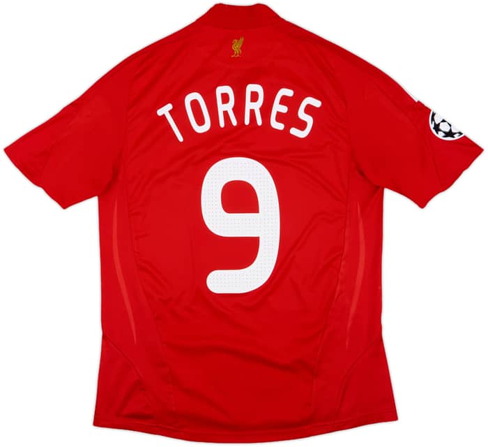 2008-10 Liverpool Home Shirt Torres #9 - 4/10 - (M)