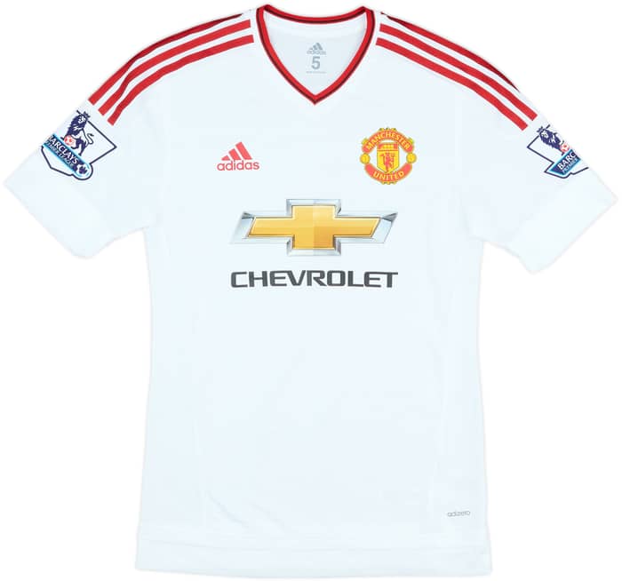 2015-16 Manchester United Match Issue Home Shirt Memphis #7